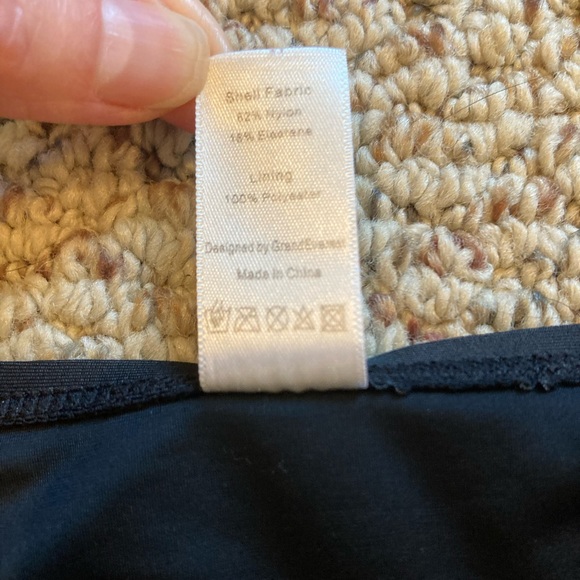 Women’s Charm Leaks swim mini bottom skort size small in black. - Picture 6 of 9